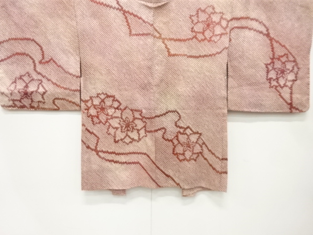 JAPANESE HAORI / UNUSED / ALL SHIBORI / BAMBOO